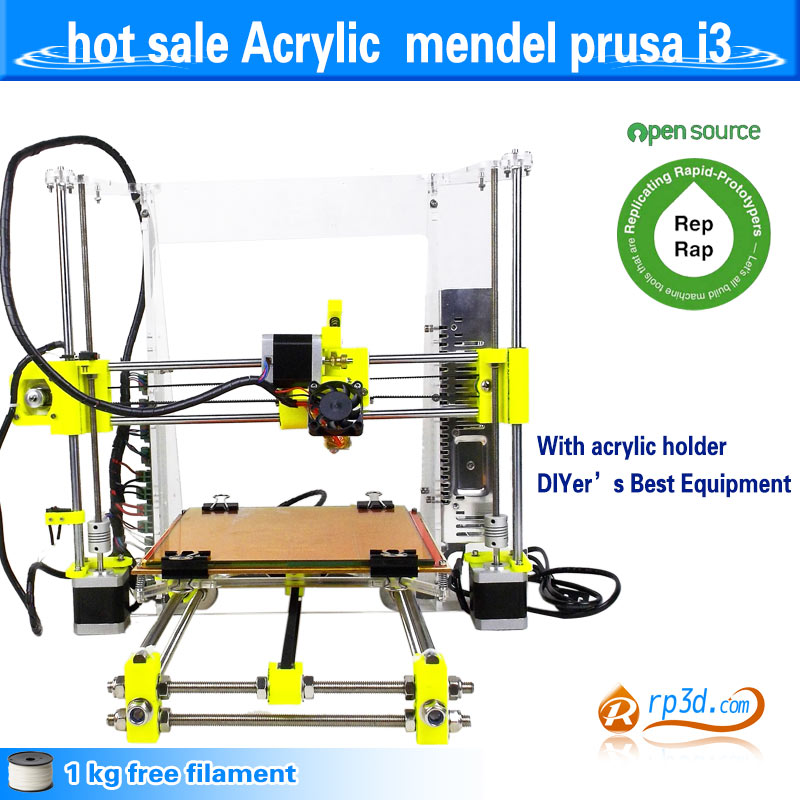 Clerance Sale! 3D printer DIY prusa i3 , hot gift with free fila Clerance Sale! 3D printer DIY prusa i3 , hot gift with free fila