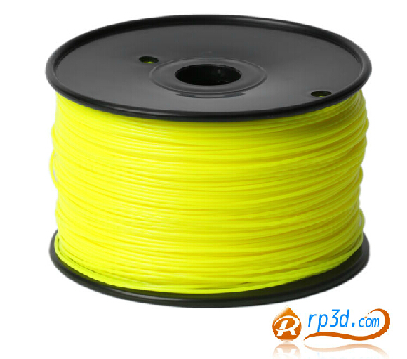 ABS Yellow filament 3mm 1kg/spool for 3d Printer